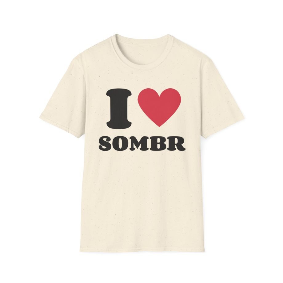 I Love Sombr Unisex Softstyle T-Shirt