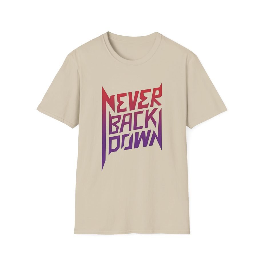 Nick Eh 30 Never Back Down Unisex Softstyle T-Shirt