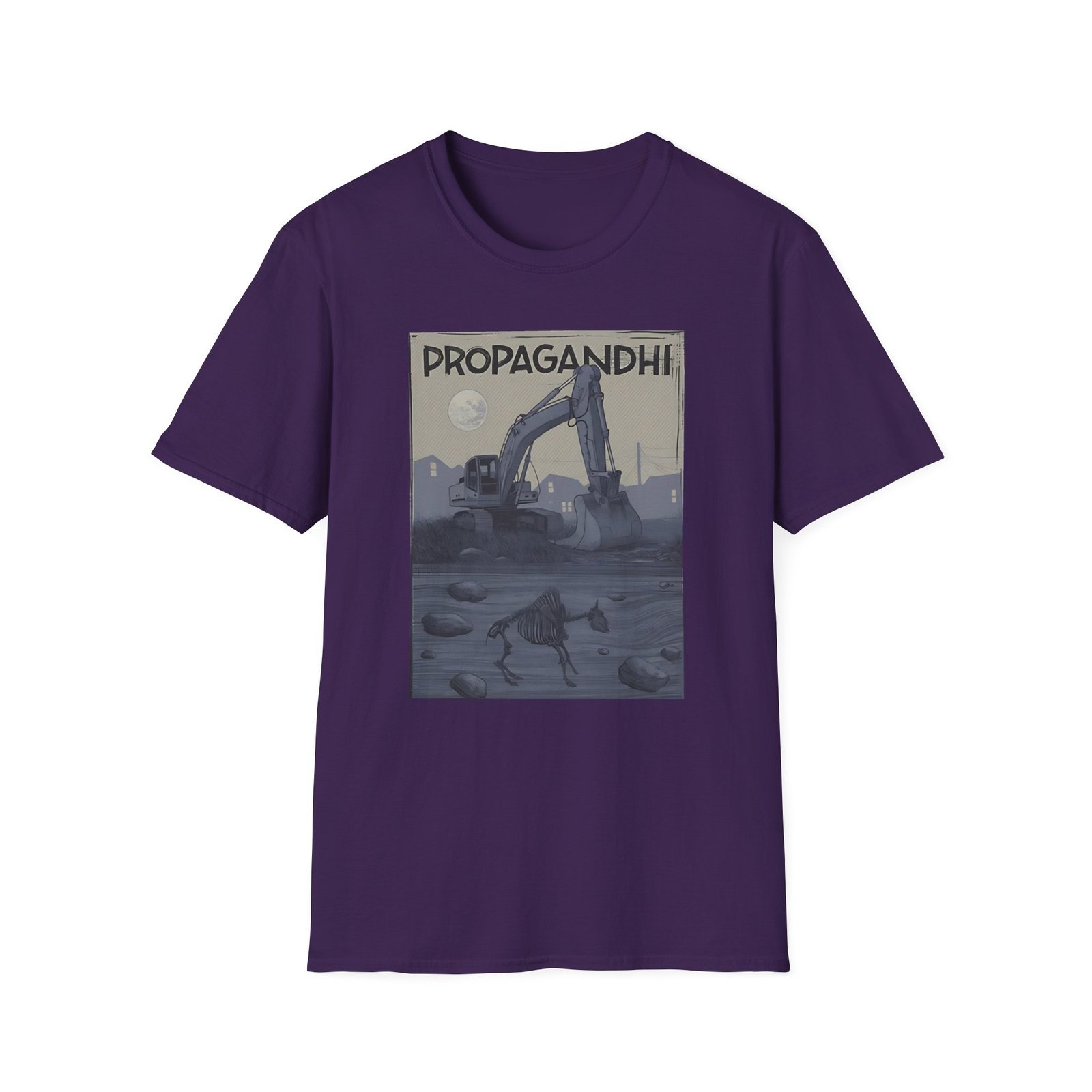 Propagandhi Bulldoze Unisex Softstyle T-Shirt