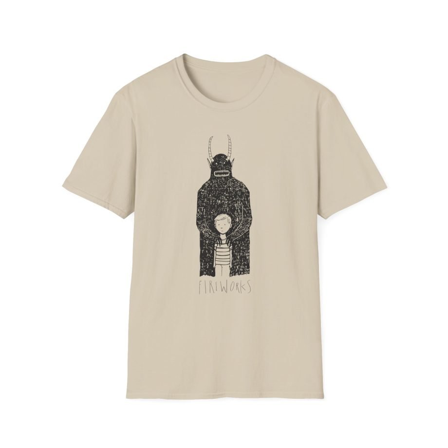 Fireworks Monster Unisex Softstyle T-Shirt