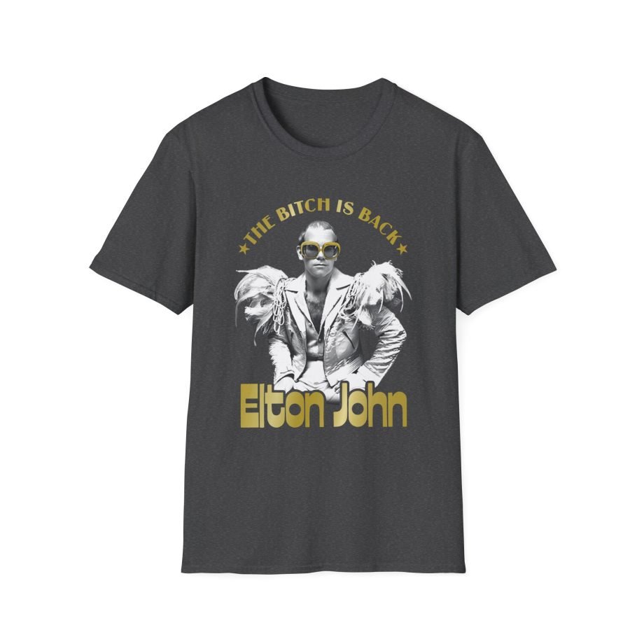 EJF Bitch is Back Foil Unisex Softstyle T-Shirt