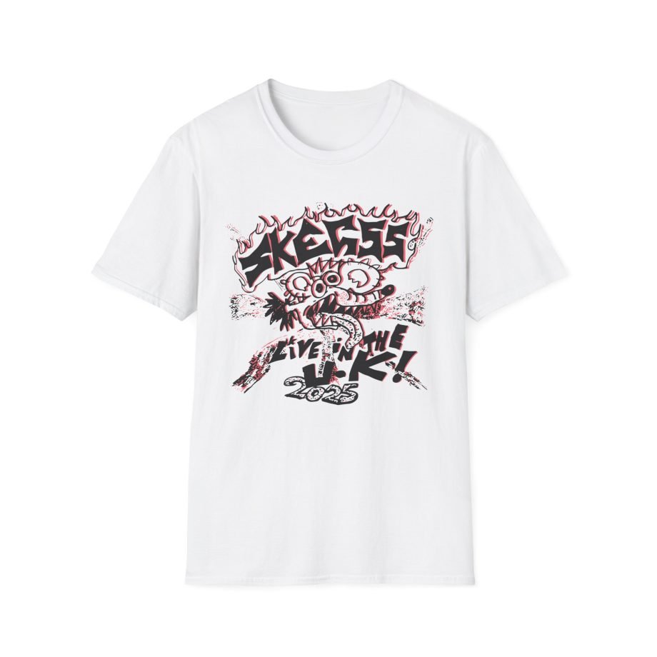 Skegss Live in the Uk 2025 Unisex Softstyle T-Shirt