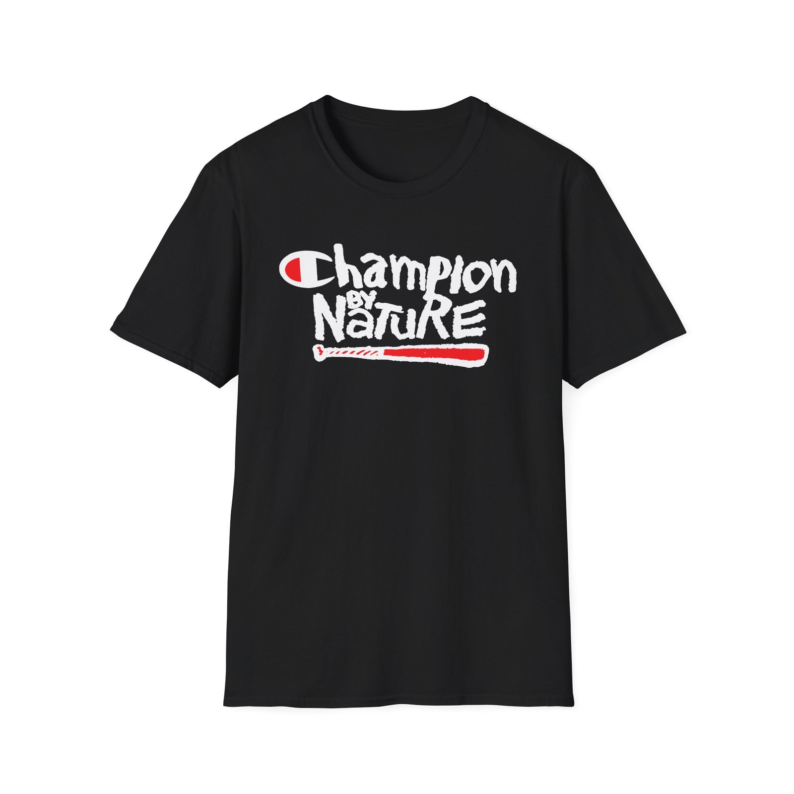 Naughty by Nature Champion by Nature Unisex Softstyle T-Shirt