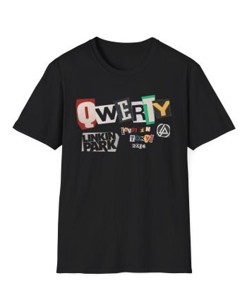 Linkin Park Qwerty Ransom Note Unisex Softstyle T-Shirt