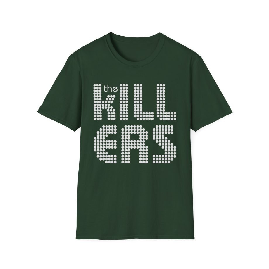 TK Distressed Stacked Logo Unisex Softstyle T-Shirt