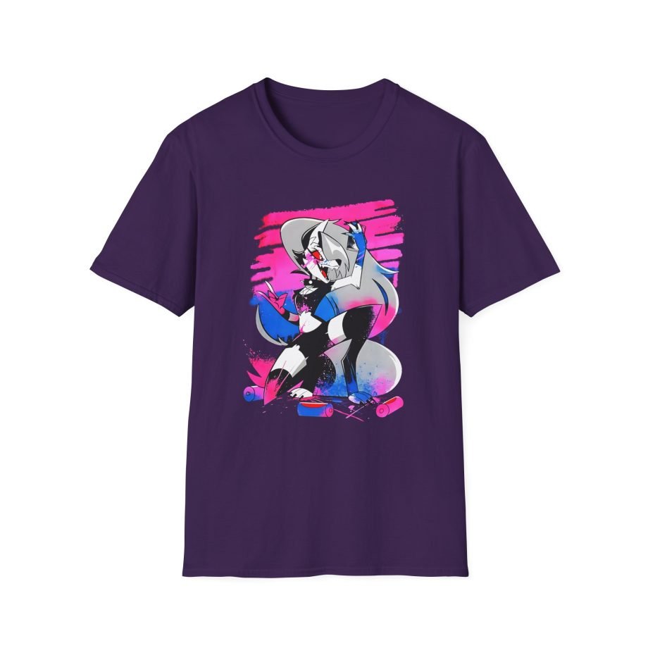 Helluva Boss Loona Micro Ribbed Unisex Softstyle T-Shirt