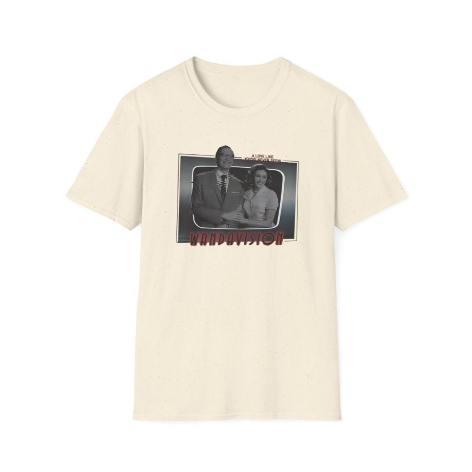Marvel Wandavision Romantic Couple Unisex Softstyle T-Shirt