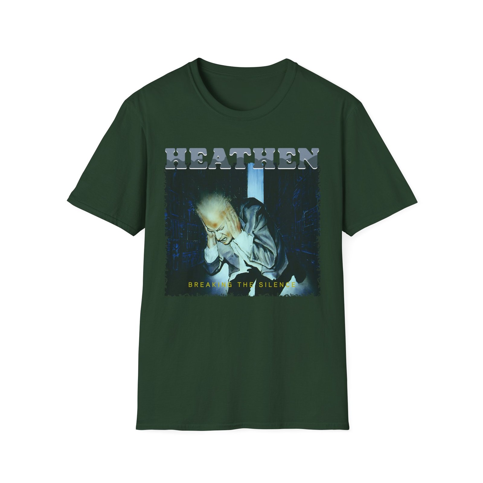 Heathen Breaking The Silence Unisex Softstyle T-Shirt