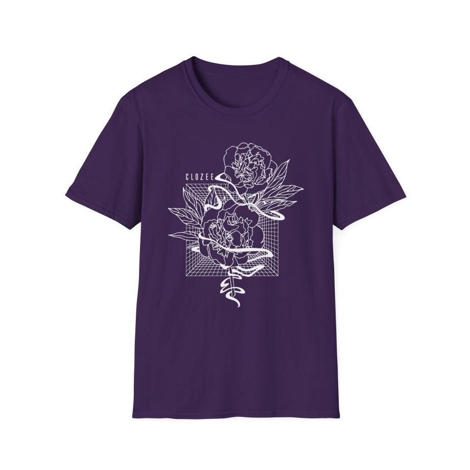 LSDREAM Rose Noir Unisex Softstyle T-Shirt