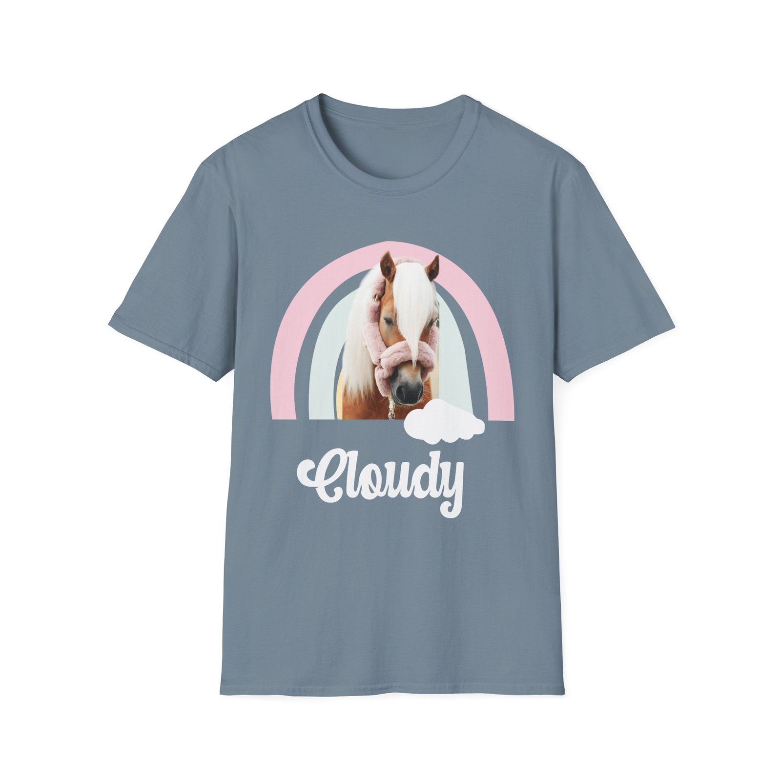 Harlow and Popcorn Unisex Softstyle T-Shirt