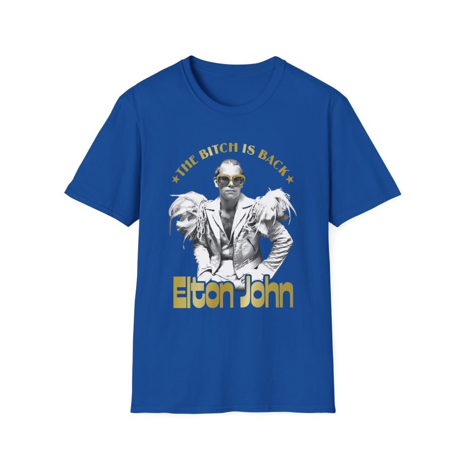 EJF Bitch is Back Foil Unisex Softstyle T-Shirt