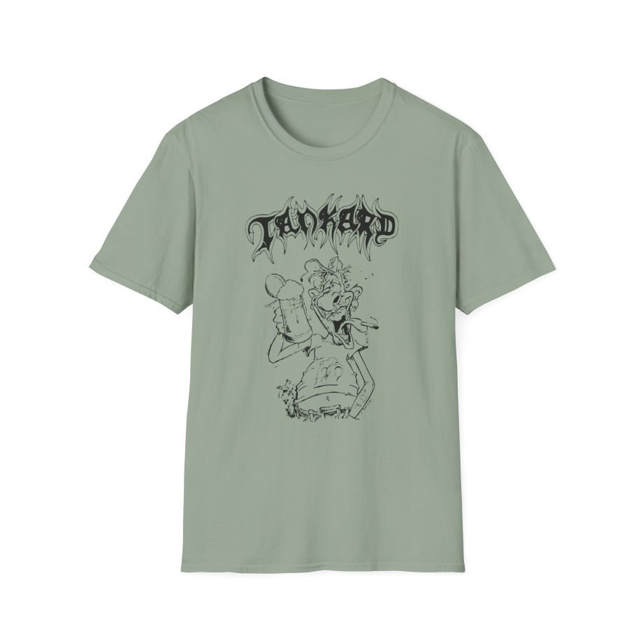 Tankard Freibier Für Alle , Sonst Gibts Krawalle Unisex Softstyle T-Shirt