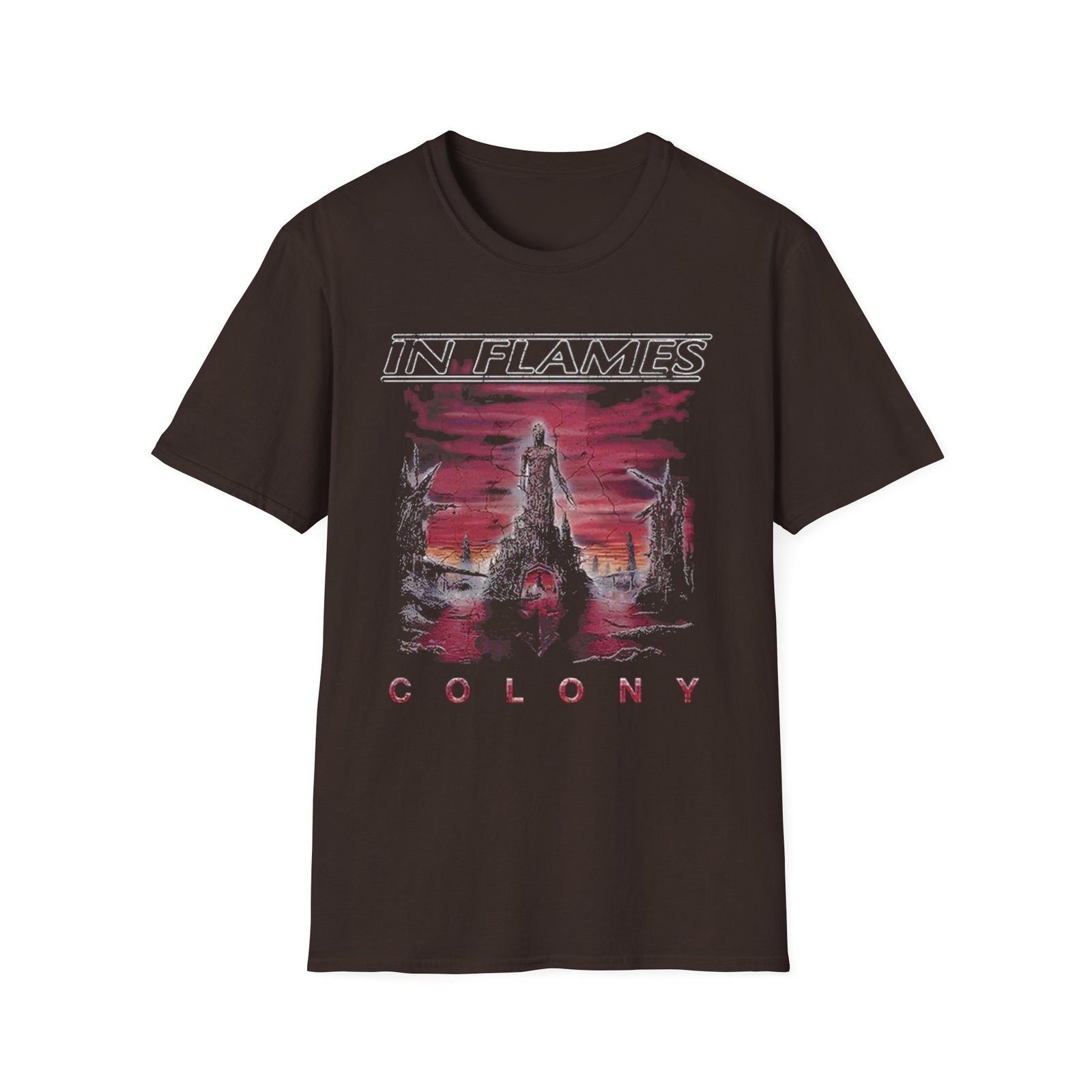 In Flames Colony Unisex Softstyle T-Shirt
