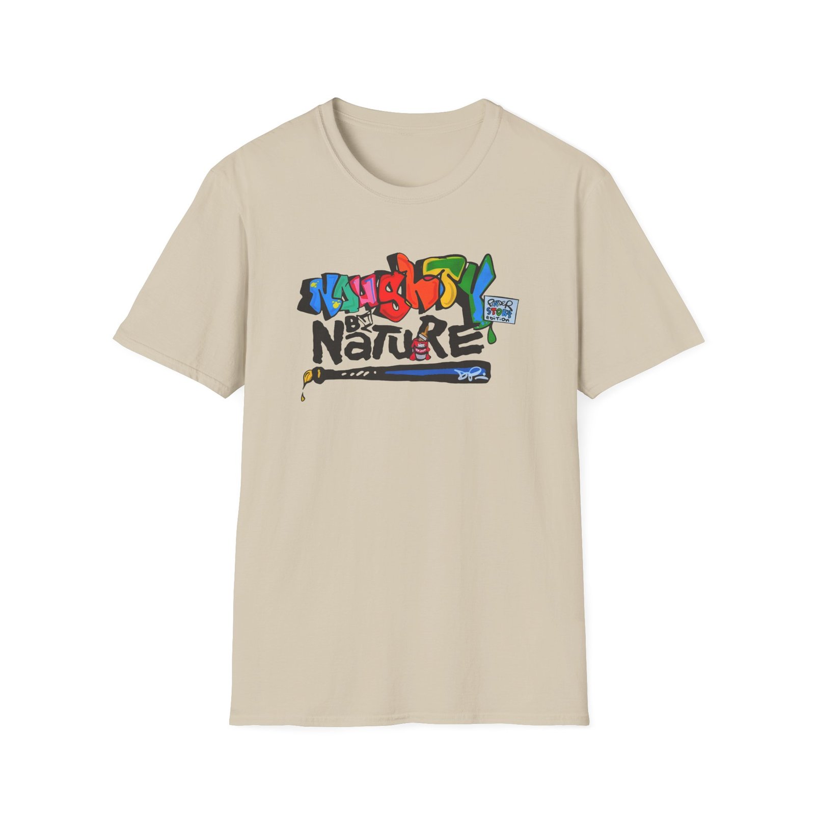 Naughty by Nature X Pinder Story Edition Unisex Softstyle T-Shirt