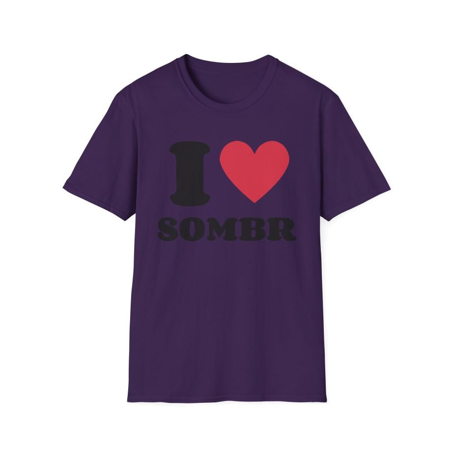 I Love Sombr Unisex Softstyle T-Shirt