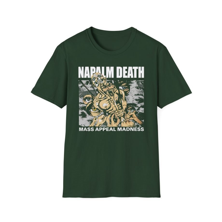 Napalm Death Mass Appeal Madness Unisex Softstyle T-Shirt