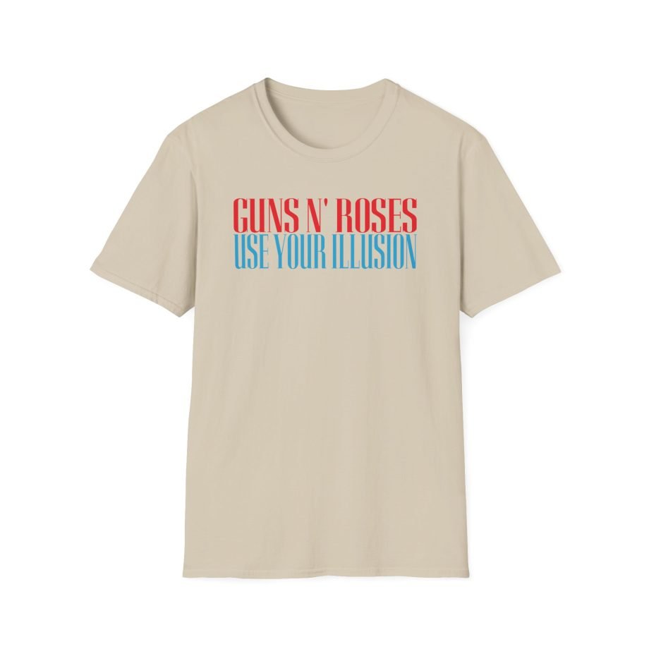 Guns N Roses Use Your Illusion Unisex Softstyle T-Shirt