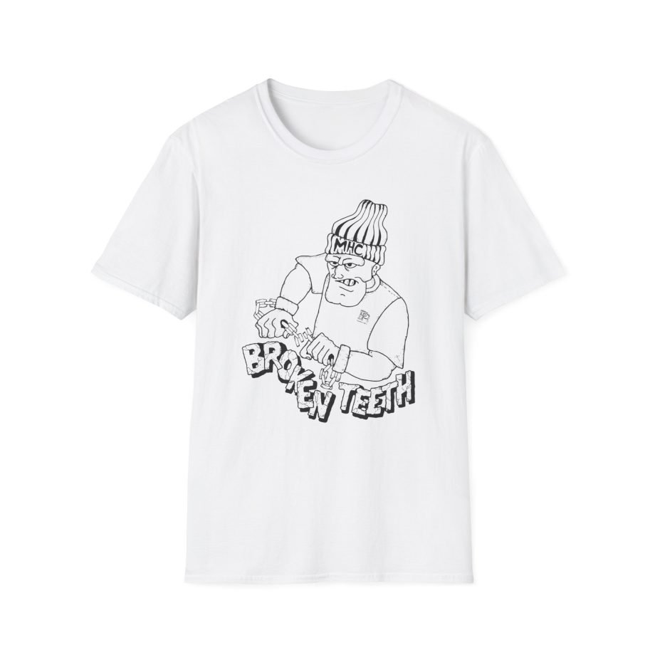 Broken Teeth Unisex Softstyle T-Shirt
