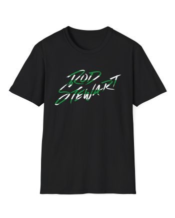 R S Striped Logo Forever Unisex Softstyle T-Shirt