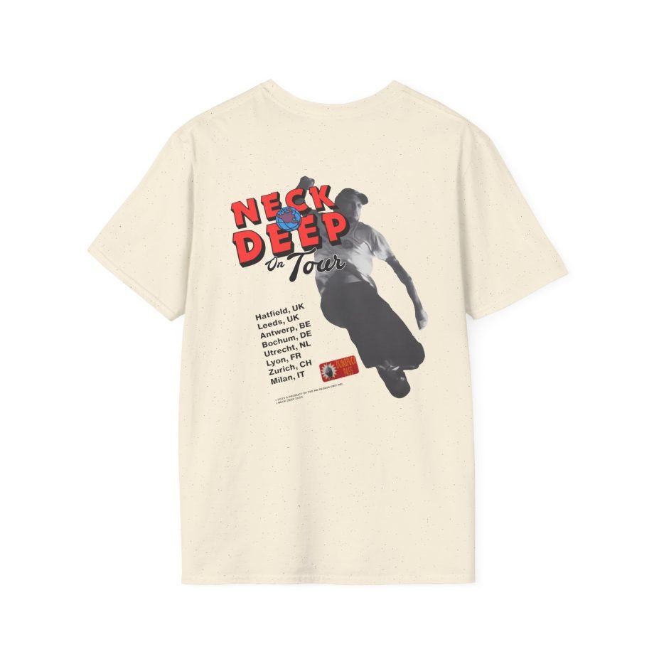 Neck Deep Slam Dunk 25 Tour Unisex Softstyle T-Shirt