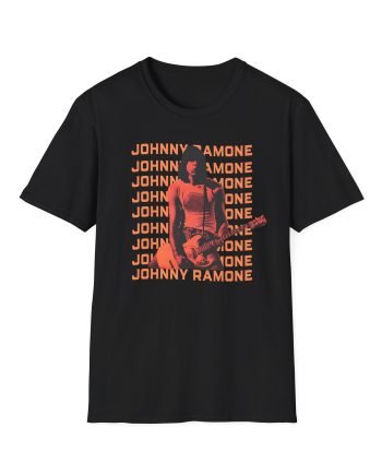 Johnny Ramone Repeat Unisex Softstyle T-Shirt