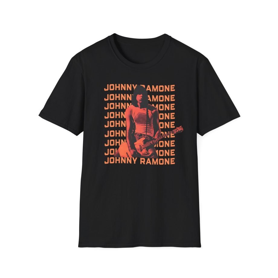 Johnny Ramone Repeat Unisex Softstyle T-Shirt