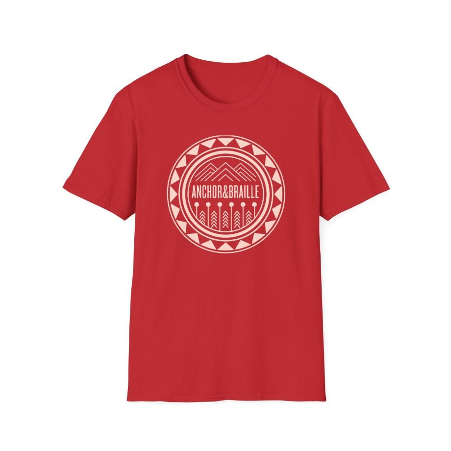 Anchor and Braille Unisex Softstyle T-Shirt
