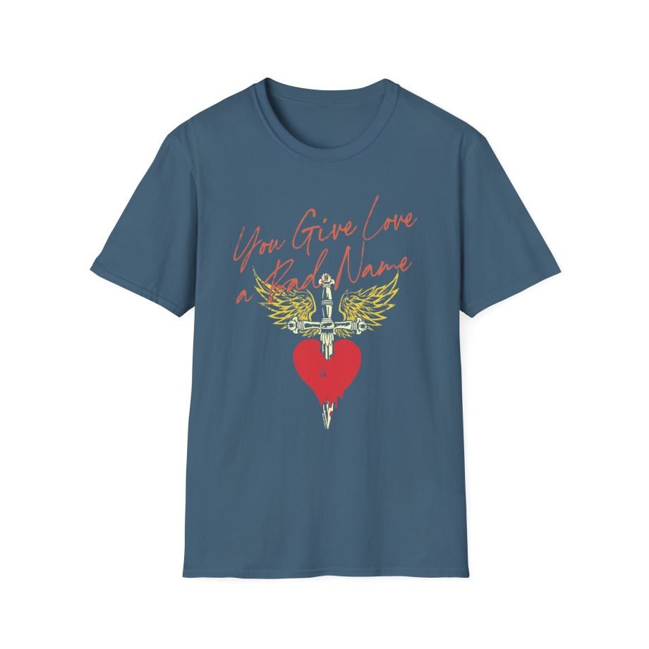 Bon Jovi You Give Love a Bad Name Unisex Softstyle T-Shirt