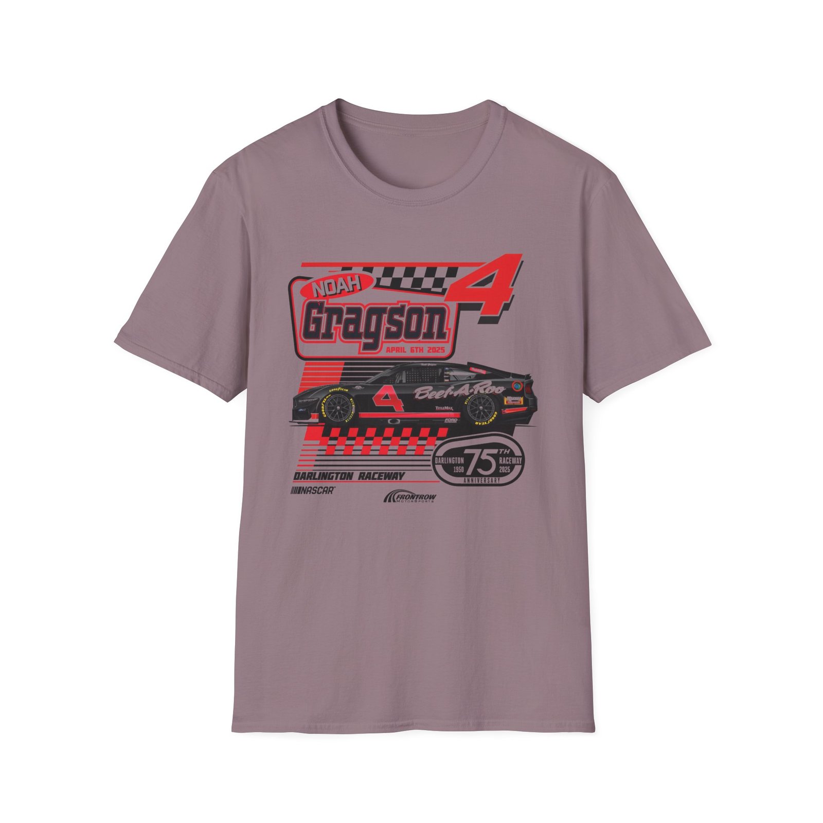 Noah Gragson Beef a Roo 1 Spot Darlington Unisex Softstyle T-Shirt