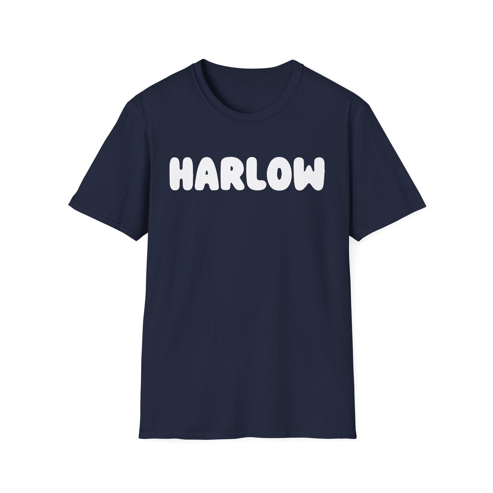 Harlow and Popcorn Unisex Softstyle T-Shirt