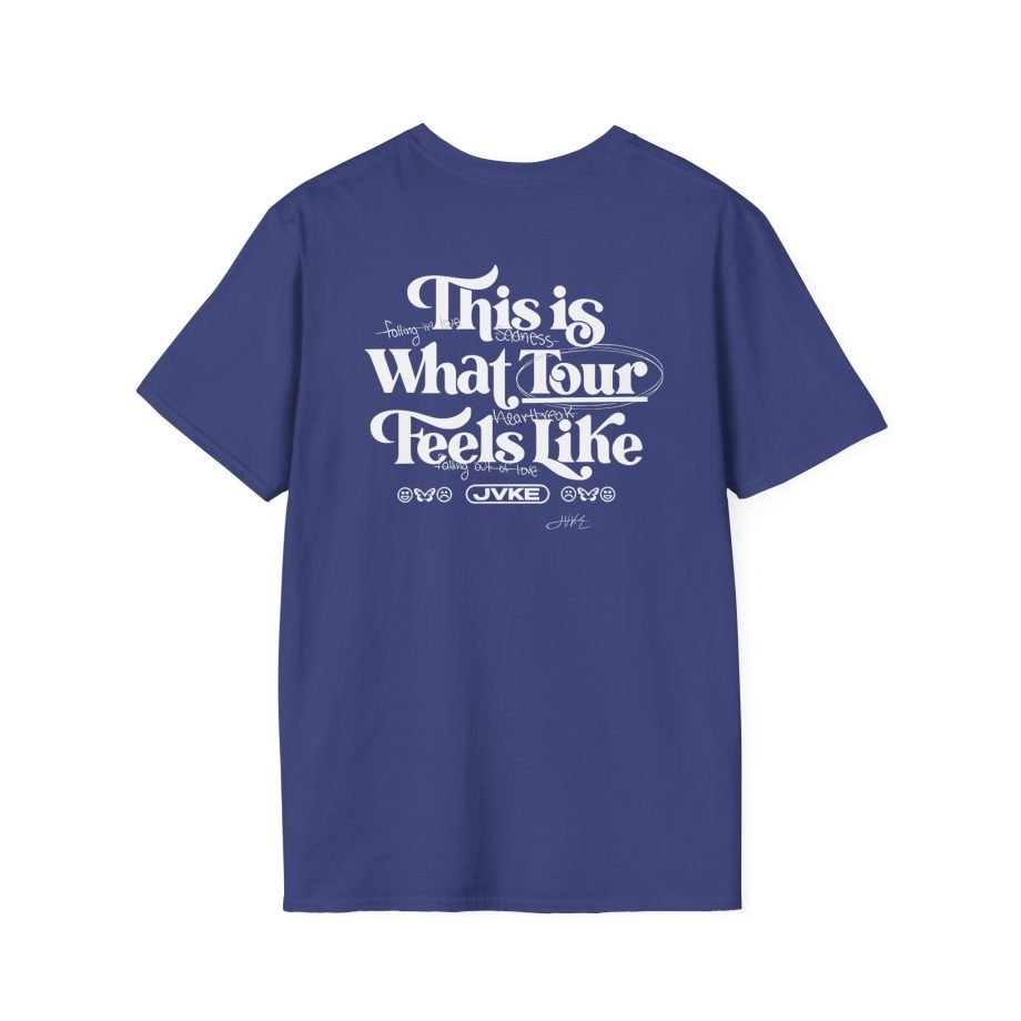 Jvke What Tour Feels Like Unisex Softstyle T-Shirt