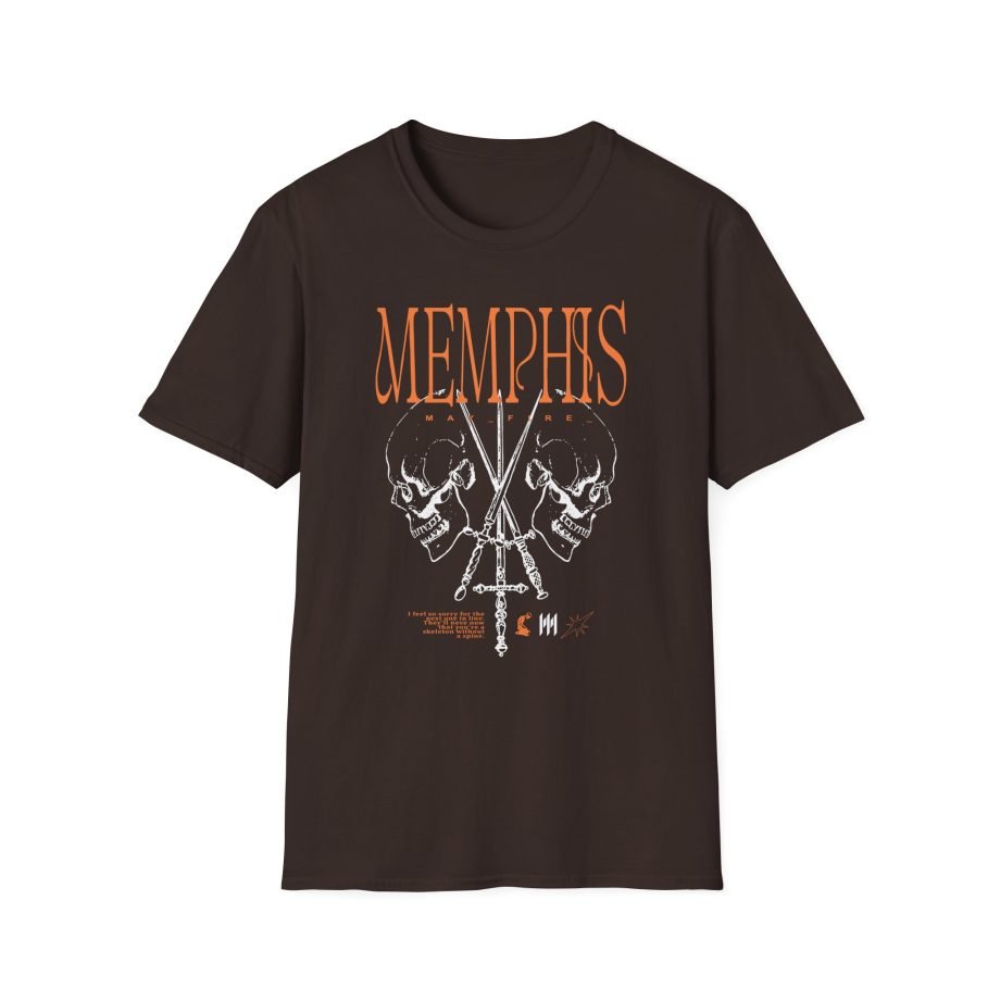 Memphis May Fire Crossed Swords Unisex Softstyle T-Shirt