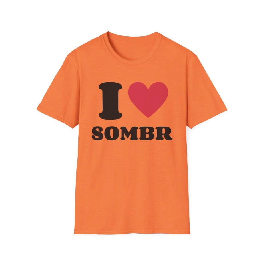 I Love Sombr Unisex Softstyle T-Shirt