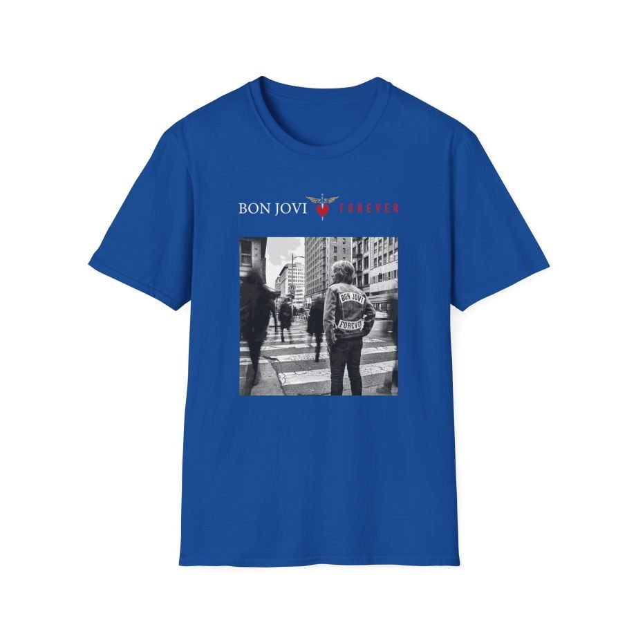 Bon Jovi Album Cover Unisex Softstyle T-Shirt