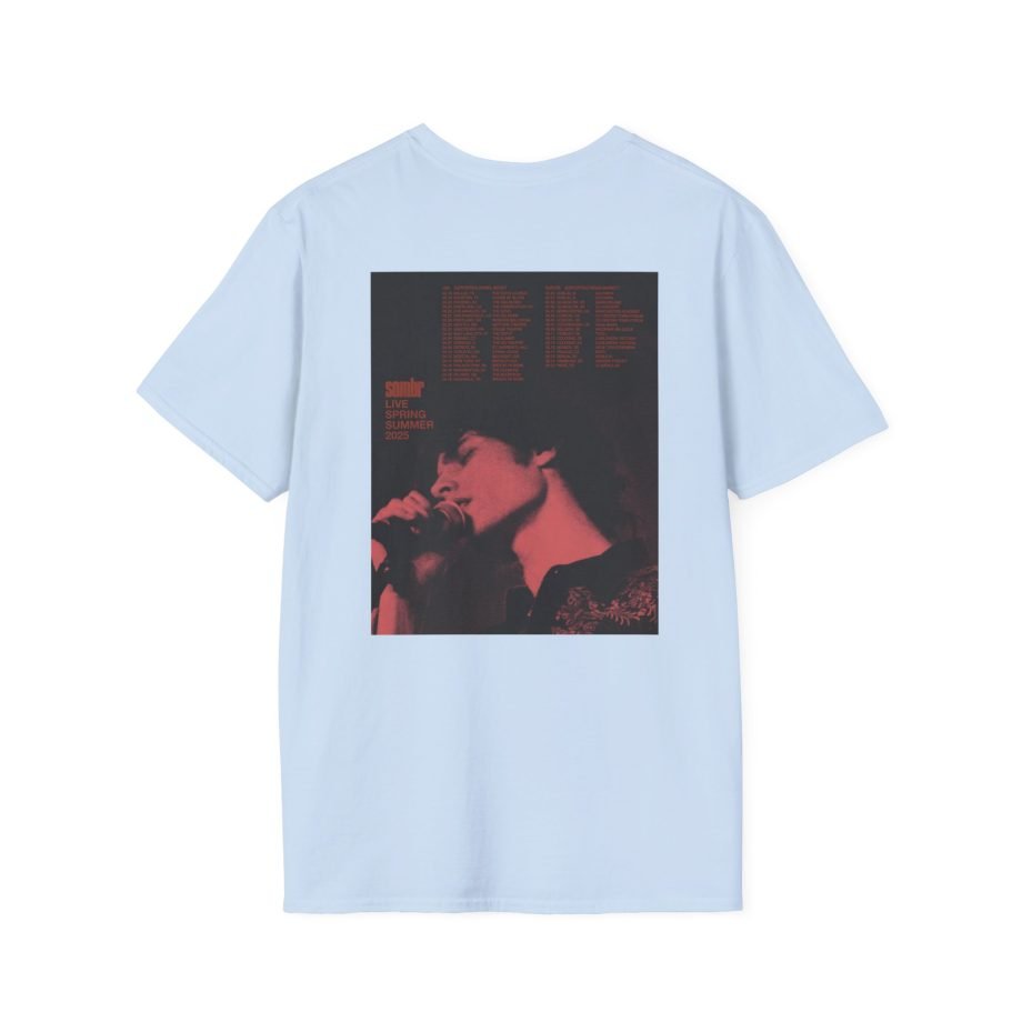 Sombr Live Spring 2025 Tour Unisex T-Shirt
