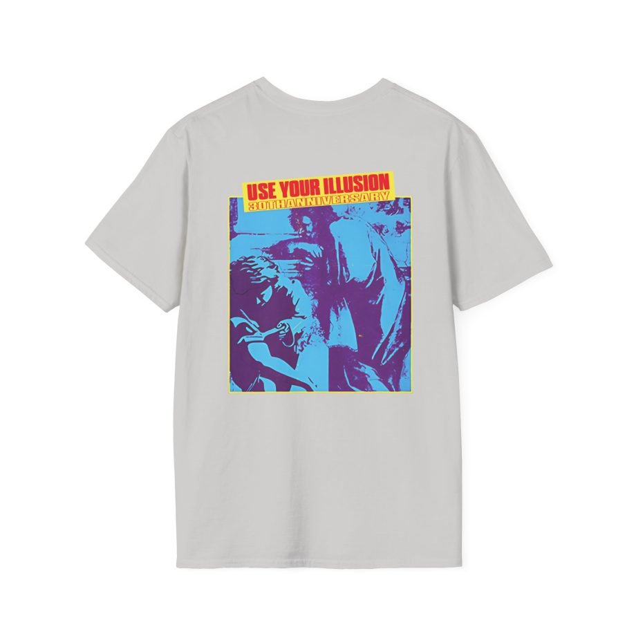 Guns N Roses 30th Anniversary Use Your Illusion Unisex Softstyle T-Shirt
