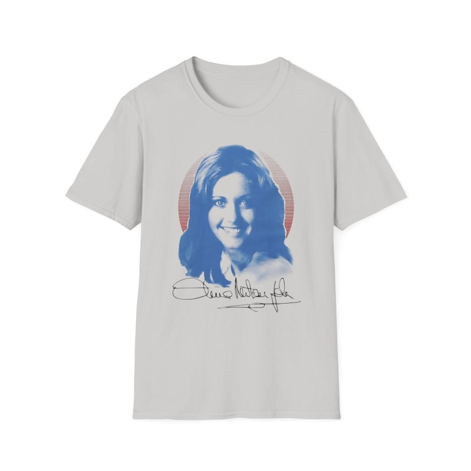 Olivia Newton John Smiles & Signs Unisex Softstyle T-Shirt