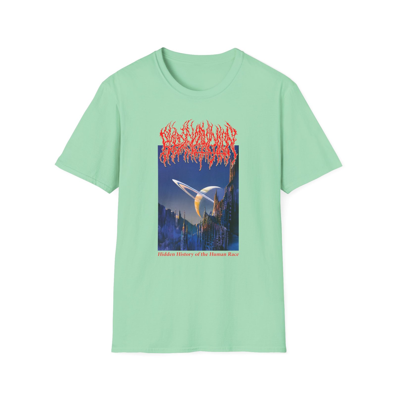 Blood Incantation Quest For The Future Unisex Softstyle T-Shirt