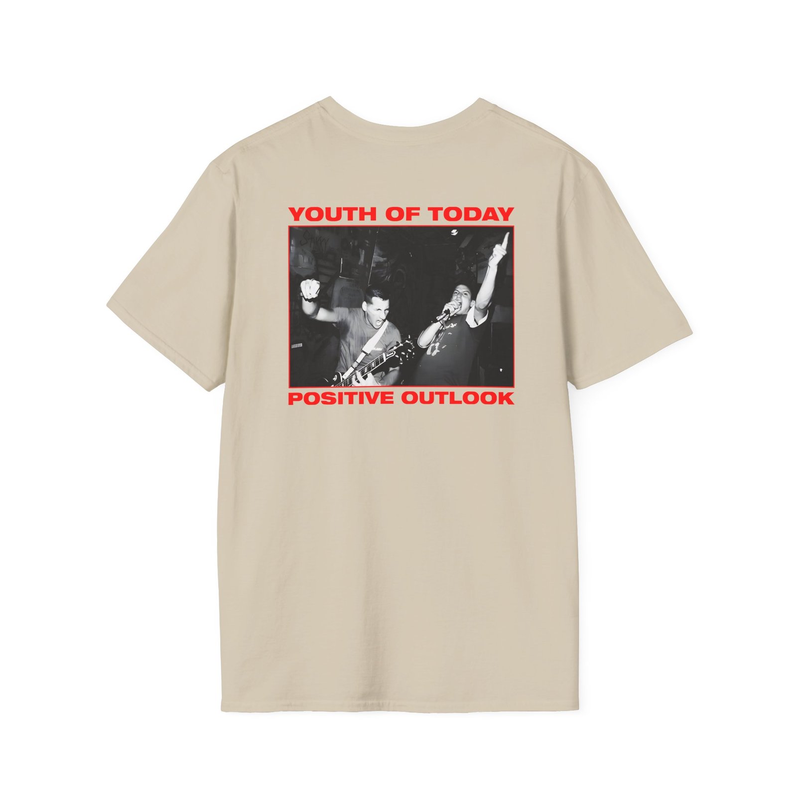 Youth of Today Positive Outlook VUnisex Softstyle T-Shirt