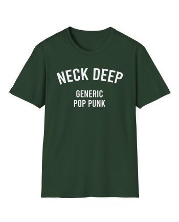Neck Deep Generic Pop Punk Unisex Softstyle T-Shirt