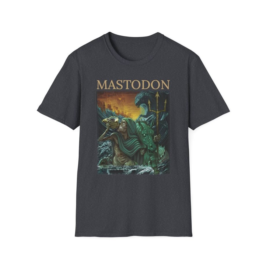 Mastodon Vignette Horse Remission Unisex Softstyle T-Shirt