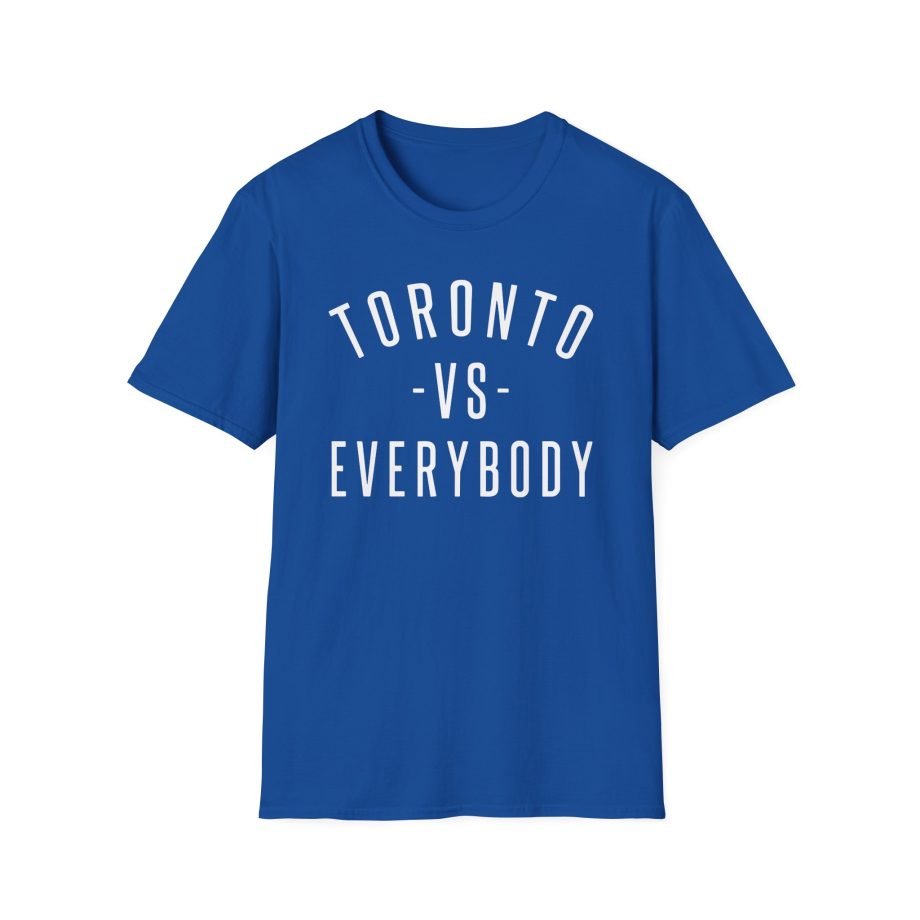 Saukrates Toronto vs everybody Unisex Softstyle T-Shirt