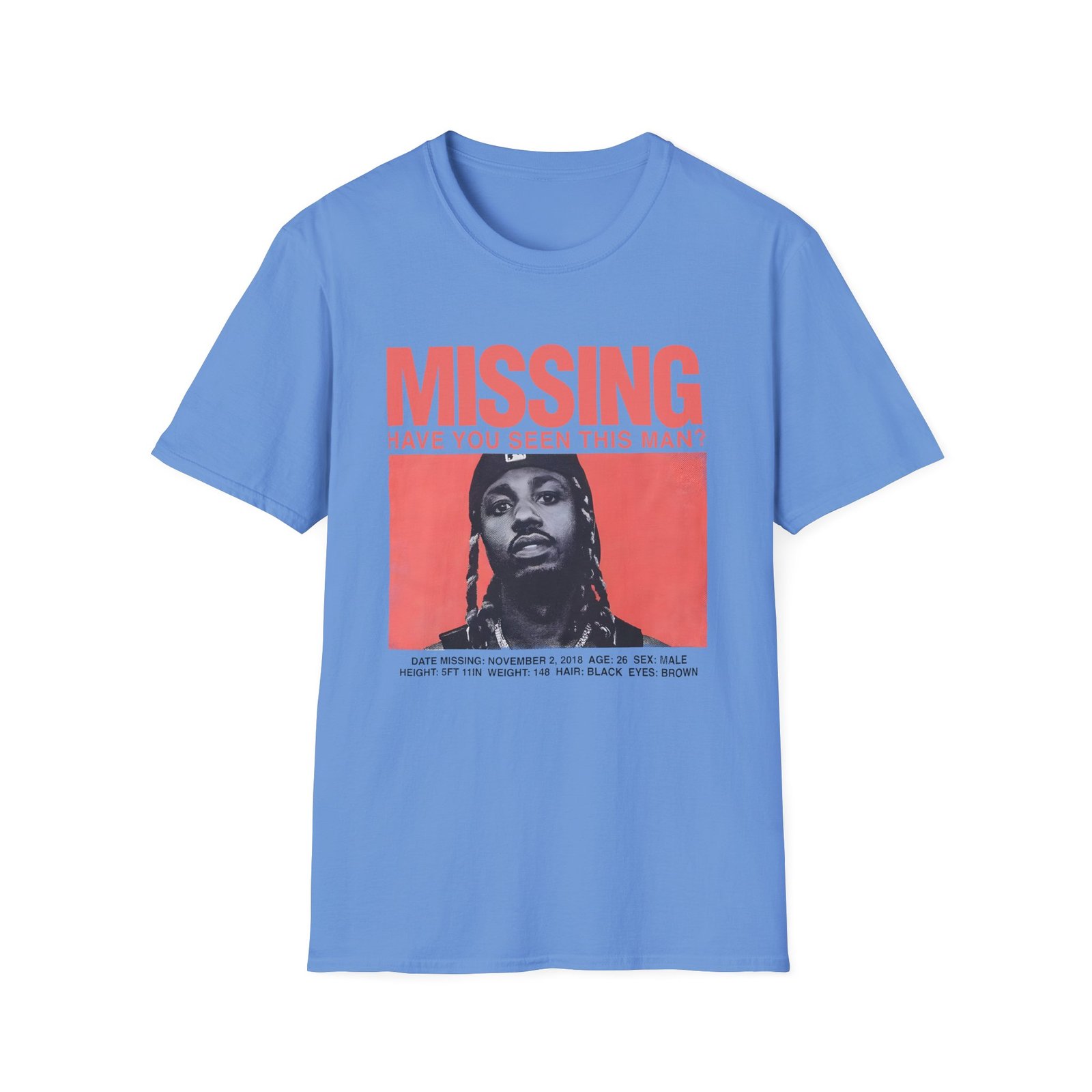 Metro Boomin Missing Poster Unisex Softstyle T-Shirt
