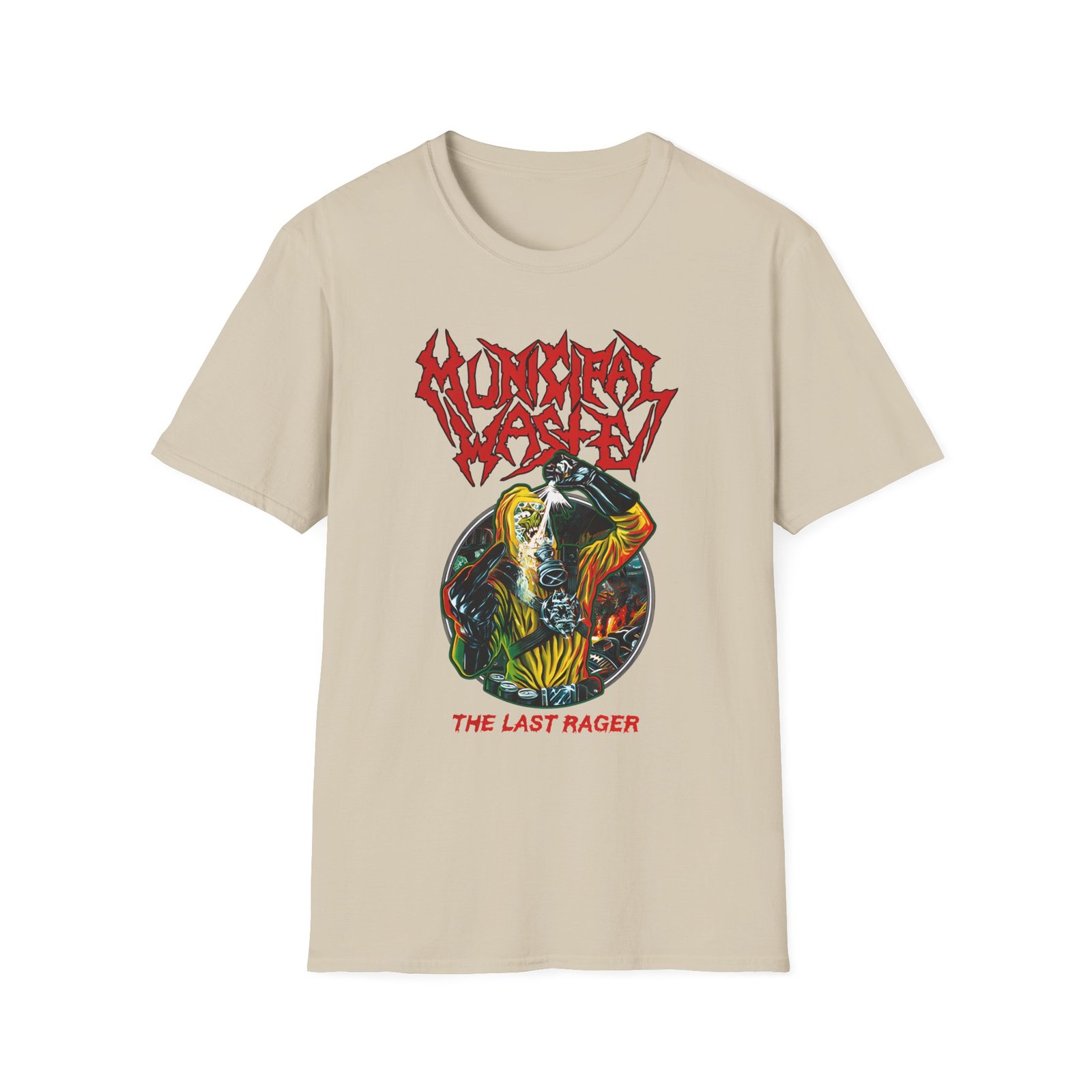 Municipal Waste the Last Rager Unisex Softstyle T-Shirt