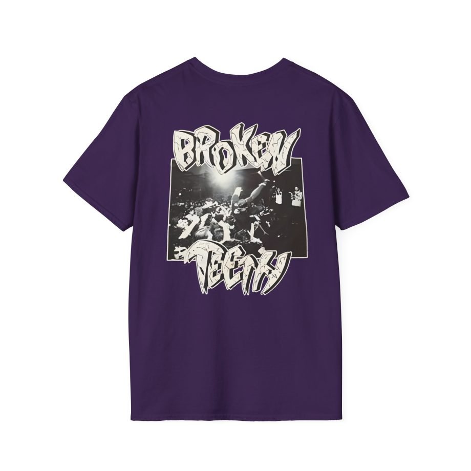 Broken Teeth hardcore punk Unisex Softstyle T-Shirt