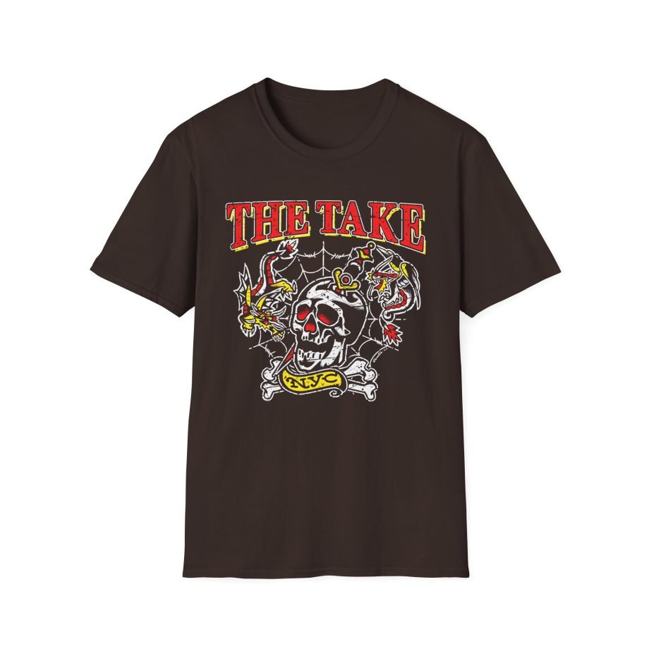 The Take Skull N Dragons Unisex Softstyle T-Shirt