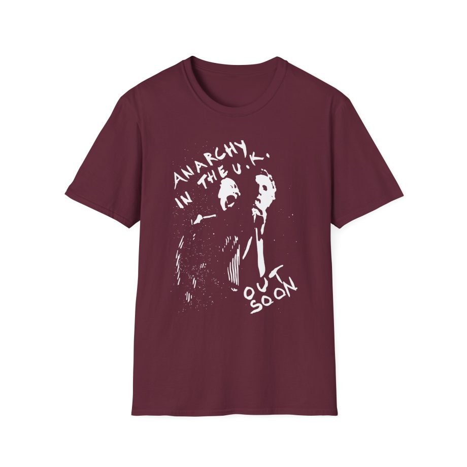 SP Anarchy in the Uk Out Soon Unisex Softstyle T-Shirt