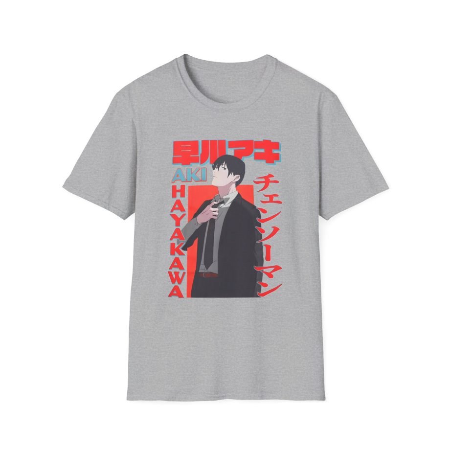 Chainsaw Man Aki Name Unisex Softstyle T-Shirt