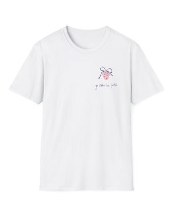 Evelyn Ha Peach Perfect unisex softstyle t-shirt