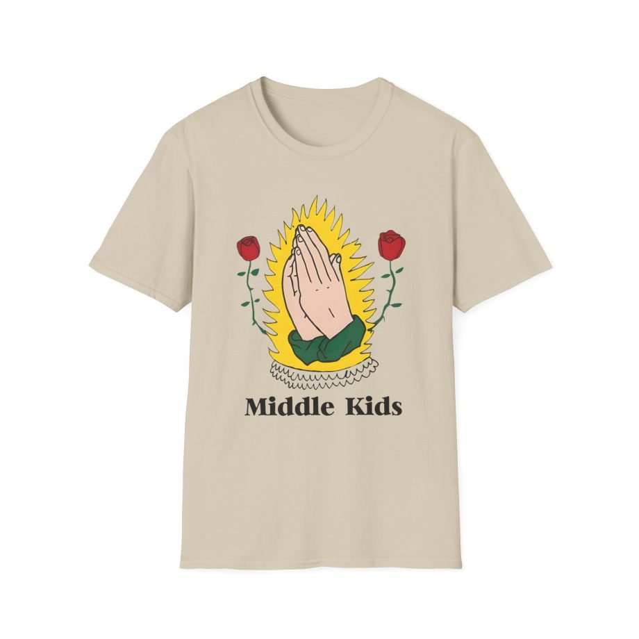 Middle Kids Praying Hands Unisex Softstyle T-Shirt